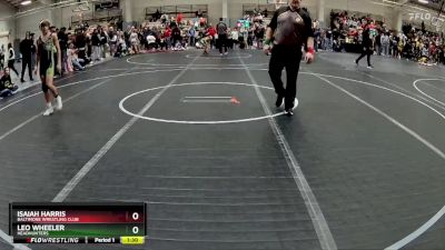 95 lbs Champ. Round 1 - Leo Wheeler, Headhunters vs Isaiah Harris, Baltimore Wrestling Club