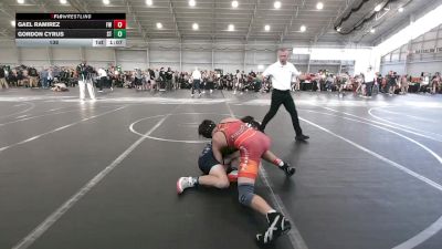 138 lbs Round 2 (8 Team) - Gael Ramirez, Freakztyle Wrestling vs Gordon Cyrus, Stealth Training