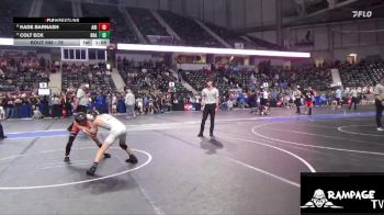 76 lbs Cons. Round 2 - Kade Barnash, Abilene vs Colt Eck, Brawlers