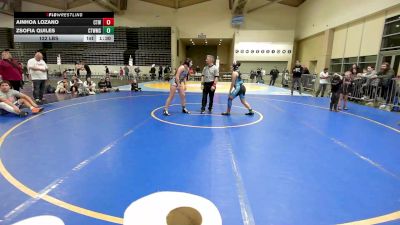 122 lbs Final - Ainhoa Lozano, Cordoba Trained Girls vs Zsofia Quiles, CT Whale Orca