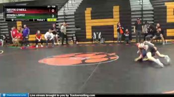 106 lbs Cons. Round 5 - Edwin Lopez, Chaparral vs Devyn O`Neill, Liberty