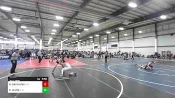 126 lbs Quarterfinal - Nick Benavides, War Wc vs Caden Leyba, Stingrays