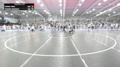 113 lbs Rr Rnd 2 - Adriel Pena, 5forty Brawlers II vs Parker Jennings, Journeymen Wrestling Blue