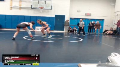 120 lbs Cons. Round 5 - Marli Gneiting, Idaho Falls vs Emily Helm, Ririe