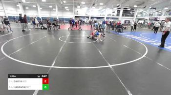 112 lbs 3rd Place - Henry Santini, Red Roots WC vs Roman Galkowski, ME Trappers WC