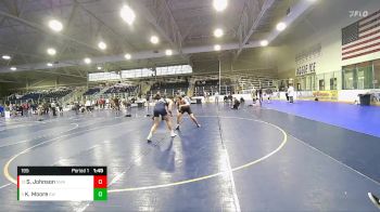 195 lbs Cons. Round 5 - Sterling Johnson, Sanderson Wrestling Academy vs Kaden Moore, Elite Wrestling