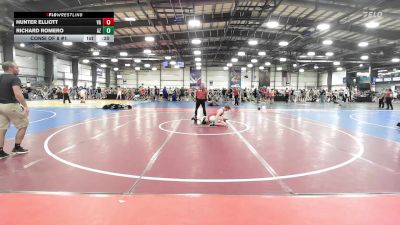 120 lbs Consi Of 8 #1 - Hunter Elliott, VA vs Richard Romero, AZ