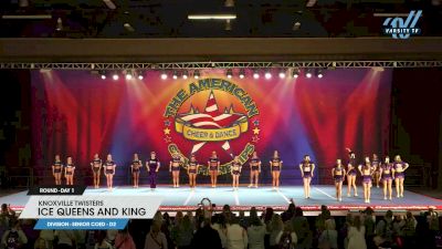 Knoxville Twisters - Ice Queens and King [2023 L5 Senior Coed - D2 Day 1] 2023 The American Royale Sevierville Nationals