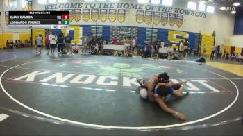 132 lbs Round 3 (8 Team) - Eljah Balboa, Wellington vs Leonardo Torres, Black Hive
