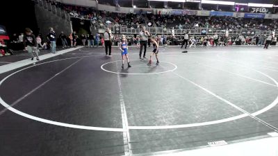 46 lbs 3rd Place - Bradley Francis, Team Tulsa WC vs Hayden Schliemann, Hammerin Hawks WC