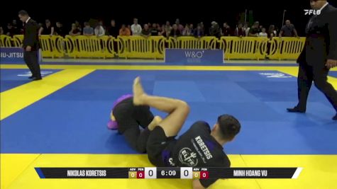 Minh Hoang Vu vs Nikolas Koretsis 2025 Pan IBJJF Jiu-Jitsu No-Gi Championship