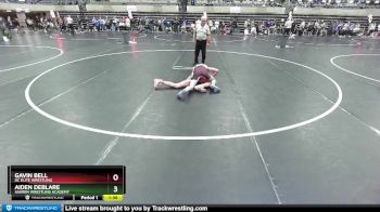 130 lbs Cons. Round 4 - Aiden DeBlare, Askren Wrestling Academy vs Gavin Bell, DC Elite Wrestling