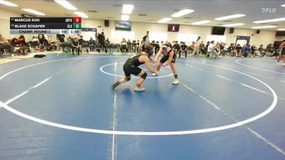 138 lbs Champ. Round 3 - Blake Schafer, San Luis Obispo vs Marcus Kuo, Arroyo (El Monte)