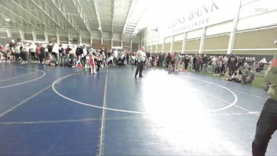 40 lbs Semifinal - Evangelina Garcia, Stallions Wrestling Club vs Brynn Peterson, Athlos Wrestling