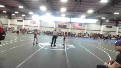 70 lbs Semifinal - Alexander Marroquin, Coachella Valley WC vs Jet Regier, Gold Rush Wr Acd