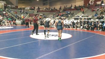 6A 125 lbs 1st Place Match - Khloe Robinson, Bentonville vs Isabella Easterling, Bentonville West