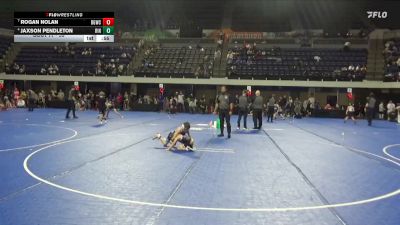 55 lbs Cons. Semi - Jaxson Pendleton, Ringers vs Rogan Nolan, Big Game Wrestling Club