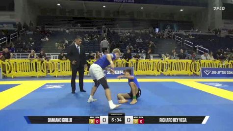 Richard Rey Vega vs Damiano Grillo 2025 Pan IBJJF Jiu-Jitsu No-Gi Championship