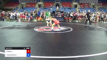 106 lbs Rnd Of 16 - Justine Perez, Ohio vs Lexia Schechterly, Pennsylvania