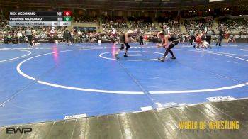 96 lbs Consi Of 8 #2 - Rex McDonald, Port City Wrestling Club vs Frankie Giordano, Neighborhood Wrestling Club