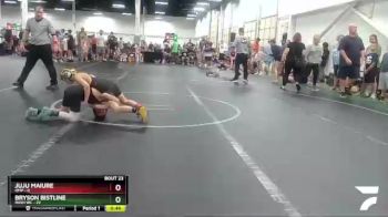 64 lbs Round 6 (8 Team) - Juju Maiure, OMP vs Bryson Bistline, Rush WC