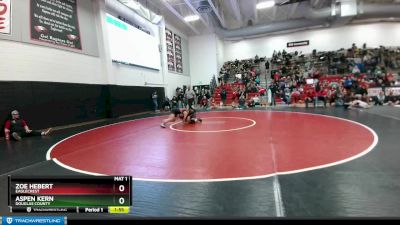 135JV Round 4 - Zoe Hebert, Eaglecrest vs Aspen Kern, Douglas County