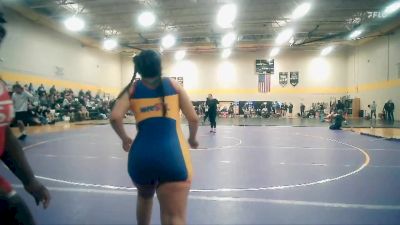 140 - 155 lbs Cons. Semi - Keanna George, Eureka vs Zainab Tareq, WreSTL
