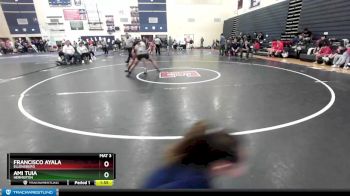 152 lbs Quarterfinal - Francisco Ayala, Ellensburg vs Ami Tuia, Hermiston