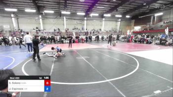 90 kg Quarterfinal - Sonny Solano, Duran Elite vs Jayden Espinoza, Live Training