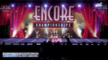 Hagerstown Heat All Stars - Amber Aces [2025 L1 Tiny - Novice - Restrictions DAY 1] 2025 Encore Philly Showdown