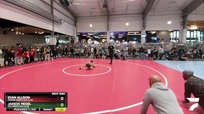 83 lbs Quarterfinal - Jaxson Medel, Vici Wrestling Club vs Evan Allison, Texans Wrestling Club