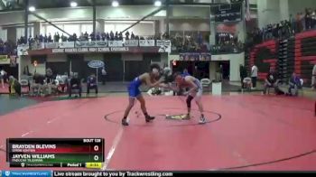 113 lbs Cons. Round 1 - Brayden Blevins, Simon Kenton vs Jayven Williams, Paducah Tilghman