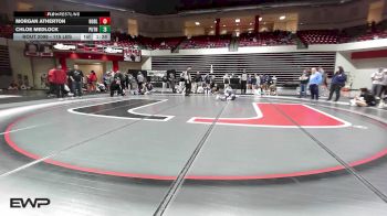 115 lbs Quarterfinal - Morgan Atherton, Noble vs Chloe Medlock, Putnam City West