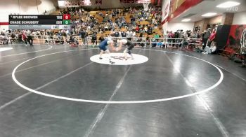 144 lbs Cons. Round 4 - Rylee Browen, Thunder Basin vs Chase Schubert, Cody