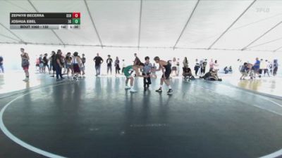 132 lbs Champ. Round 2 - Joshua Ebel, 3g vs Zephyr Becerra, San Clemente HS