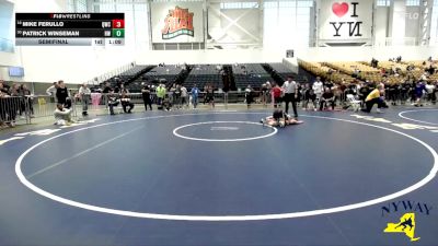 101 lbs Semifinal - Patrick Winseman, HF-L Wrestling vs Mike Ferullo, Quaker Wrestling Club