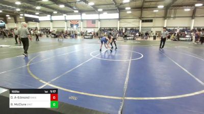 150 lbs Final - Darnell Arizaga-Edmond, Sweetland Misfits vs Brody McClure, East Valley WC