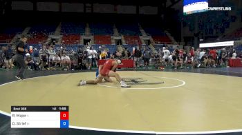 152 lbs Cons 64 #2 - Robert Major, Illinois vs Deven Strief, Iowa