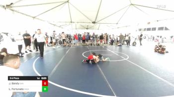 58 lbs 3rd Place - Johnathan Bandy, San Clemente YW vs Landen Fortunato, Engange