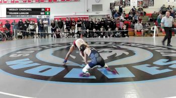 106 lbs Semifinal - Wesley Churchill, Spaulding vs Tolkein Lawlor, Mt. Mansfield