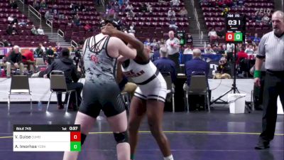 170 lbs Consi Of 8 #2 - Veronica Guise, Cumberland Valley-G vs Angela Imorhoa, York Suburban-G