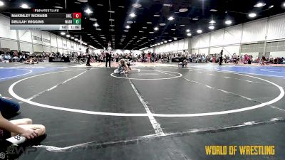 80 lbs Rr Rnd 5 - MaKinley McNabb, Shelton Wrestling Academy K-6 vs Delilah Wiggins, Washington K-6