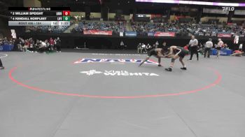 184 lbs Cons. Semi - 2 William Speight, Lourdes vs 4 Kendall Norfleet, Life