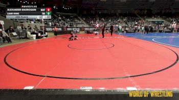 70 lbs 2nd Place - Alexander Marroquin, MANTANONA-TC vs Liam King, Thoroughbred Wrestling Academy