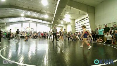 62 lbs Quarterfinal - Ella Berry, Team Tulsa Wrestling Club vs Raylee Dawes, Keystone Kids Wrestling Club