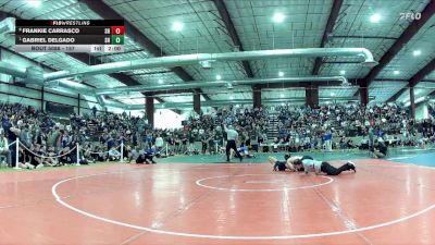 157 lbs Quarterfinal - Gabriel Delgado, SLAM! Nevada vs Frankie Carrasco, SLAM! Nevada