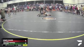 60 lbs Round 1 - Tristian Peppers, Ohio Heroes vs Wyatt Yeager, Unattached