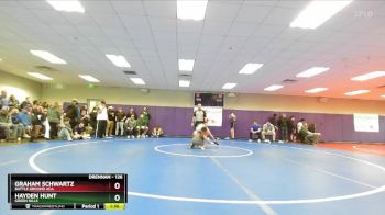 126 lbs Champ. Round 2 - Hayden Hunt, Green Hills vs Graham Schwartz, Battle Ground Aca.