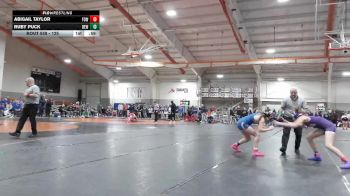 125 lbs Cons. Round 3 - Abigail Taylor, Fowlerville (Girls) vs Ruby Puck, DeWitt (Girls)