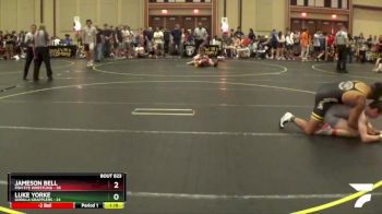 145 lbs Champ. Round 2 - Jameson Bell, Fish Eye Wrestling vs Luke Yorke, Gorilla Grapplers